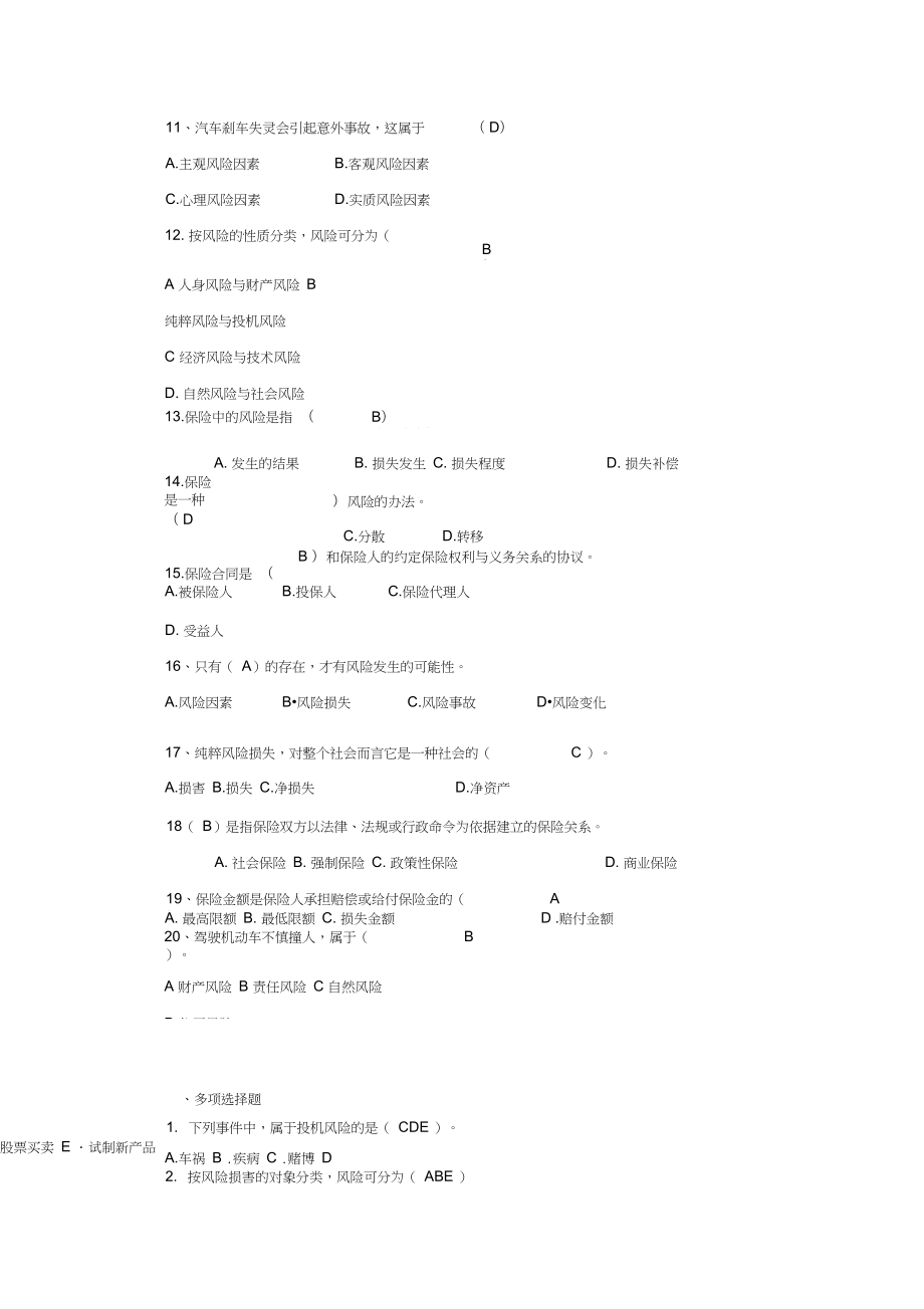 財務型風險管理技術(shù)